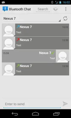 Bluetooth Chat android App screenshot 3